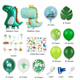 Komplet balonov Dinozaver
