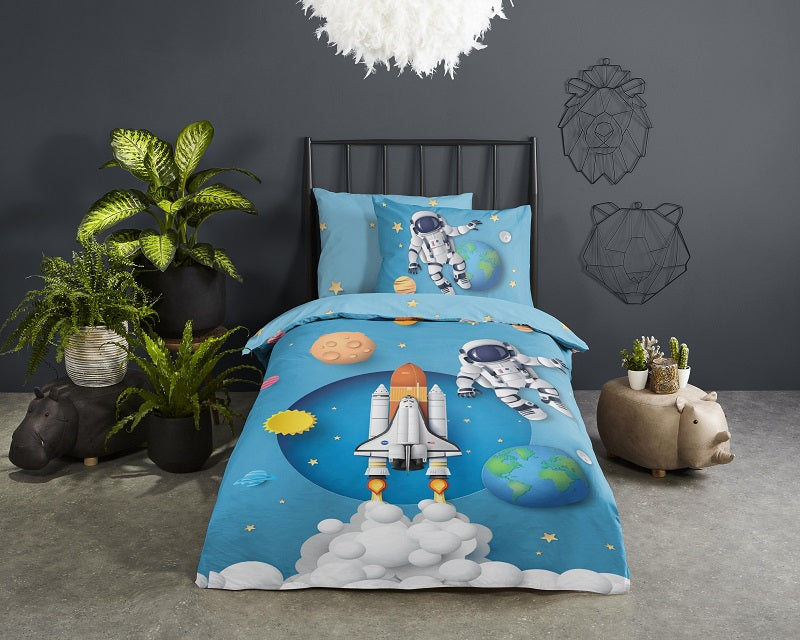 Otroška posteljnina Med planeti